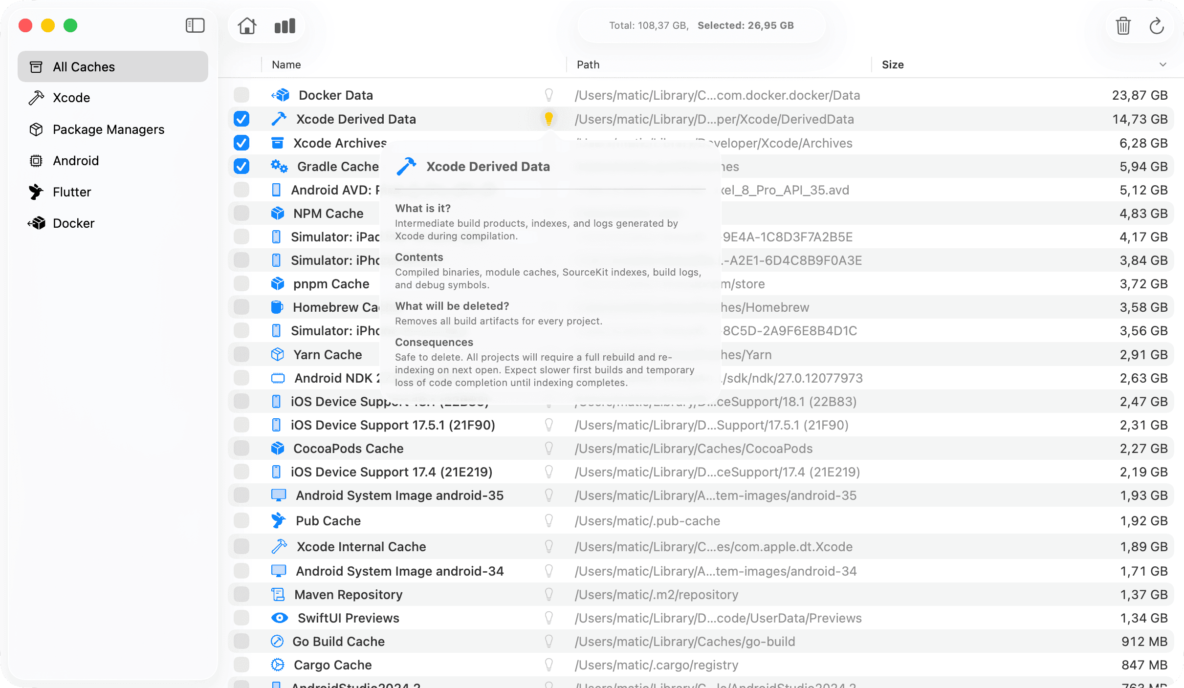 Cruft app screenshot 1