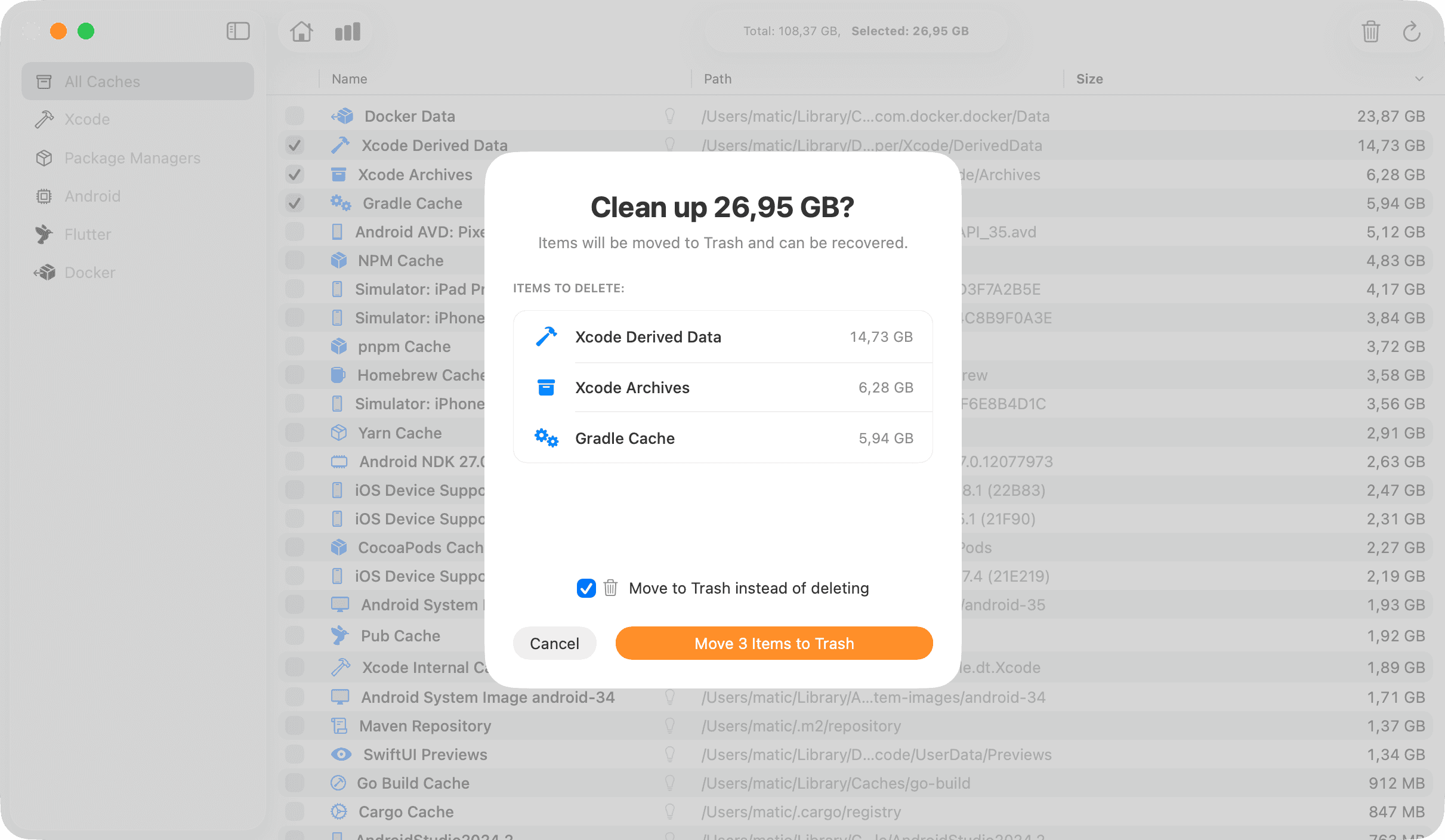 Cruft app screenshot 2